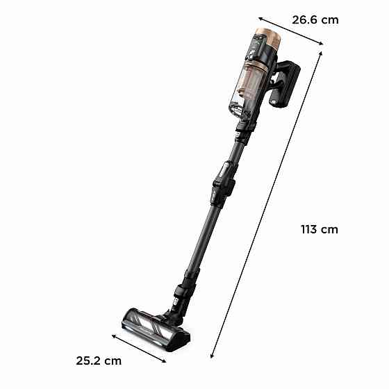 Акумуляторний пилосос Rowenta X-Force Flex 14.80 Auto Animal RH9B74WO чорний/золотистий Харьков