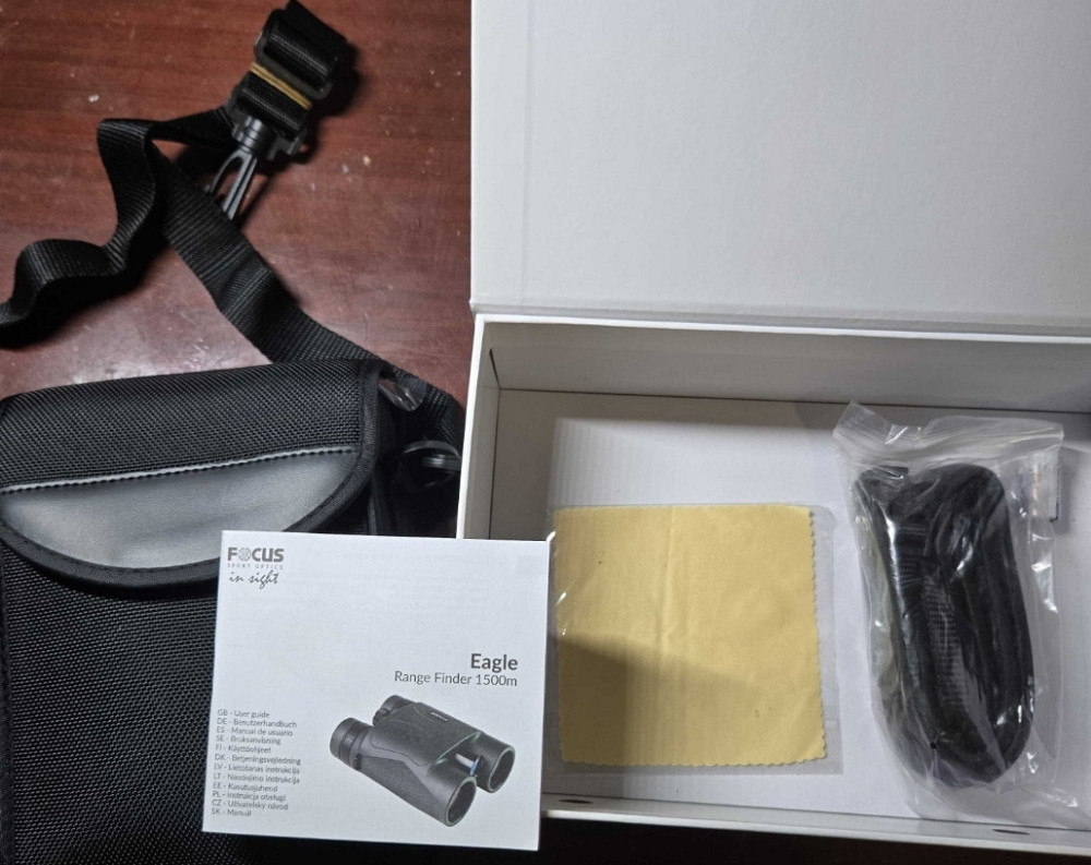 Бінокль Focus Eagle 10x42 RF 1500 м з далекоміром. Київ - фото 6