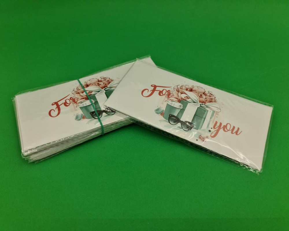 Конверт для грошей "For you" (10 пачка) Харків - фото 1