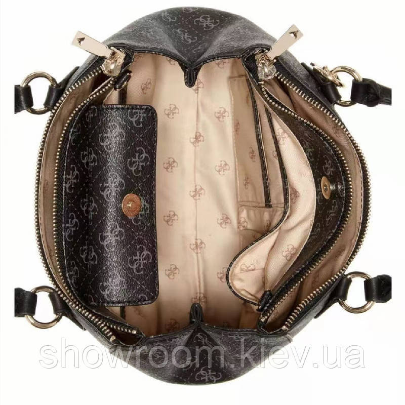 Женская удобная сумка Guess (7876) розовая Киев - изображение 2