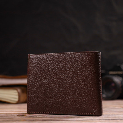 Портмоне Canpellini Из натуральной кожи Коричневое (21775) Винница - изображение 2