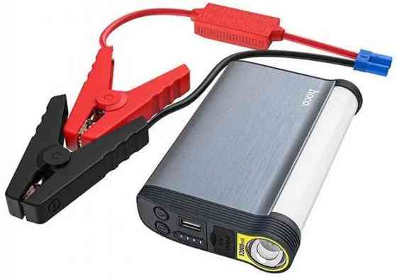 Пускозарядний пристрій Power Bank Стартер Hoco DB14 12000 mAh 45 W (Silver) Вінниця