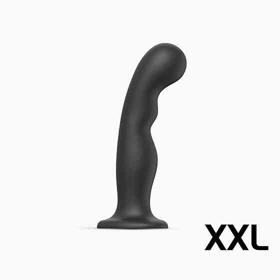 Насадка для страпона Strap-On-Me Dildo Plug P&G Black XXL Sex Aura Київ