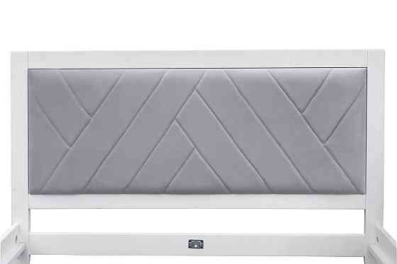 Ліжко Аксіома 1800*2000 білий Дніпро