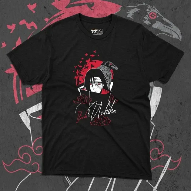 Футболка мужская с принтом Наруто Ітачі Учіха 5 Размер 48 Anime0302 Днепр - изображение 1