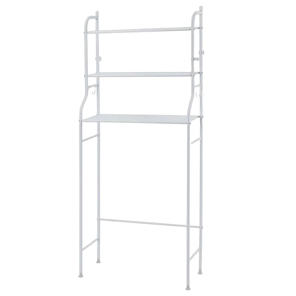 Стелаж для зберігання над пральною машиною, LAUNDRY RACK TW-106 / Полиця над унітазом / Полиця стелаж у ванну Київ - фото 3