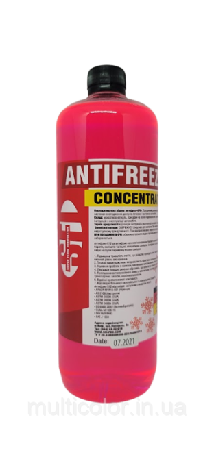 Концентрат антифризу SFI G12 1 л Червоний Київ - фото 1