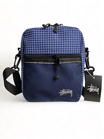Сумка через плече Stussy 21x17x7 синій Запоріжжя - фото 2