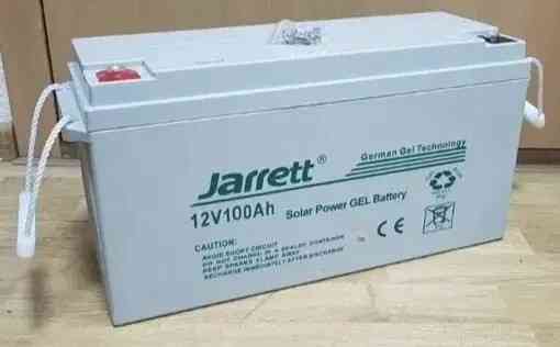 Гелевая аккумуляторная батарея Jarrett GEL 12V 100Ah — обслуживаемый аккумулятор для ИБП, солнечных систем Одесса