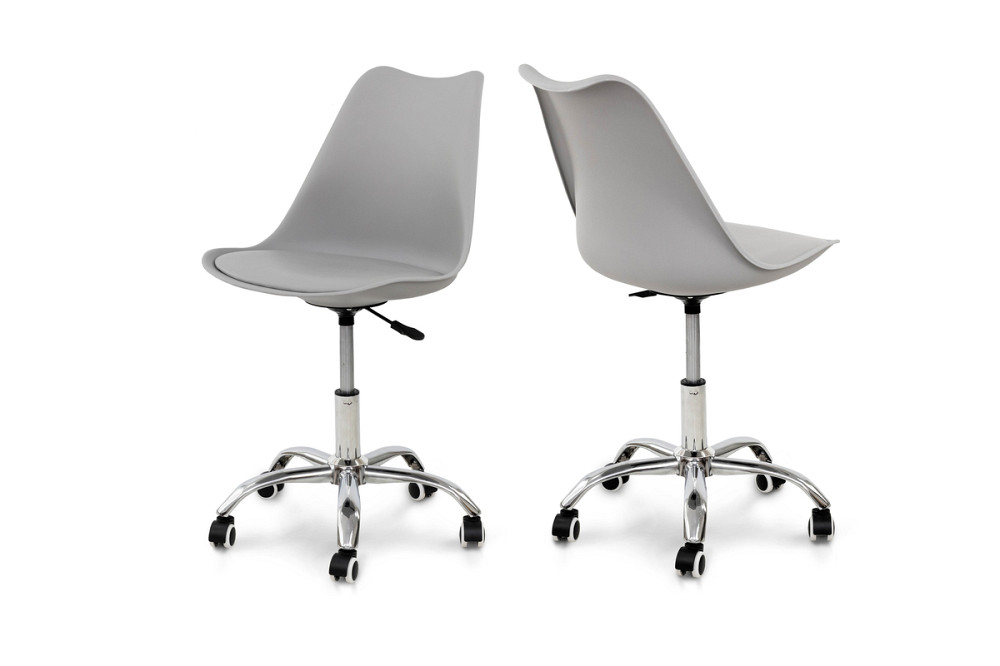 Стілець офісний Ельф, сірий Киев - изображение 1