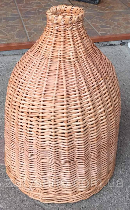 Комплект плетених світильників | люстра з лози різної форми /плетеної світильник для кафе Київ - фото 3