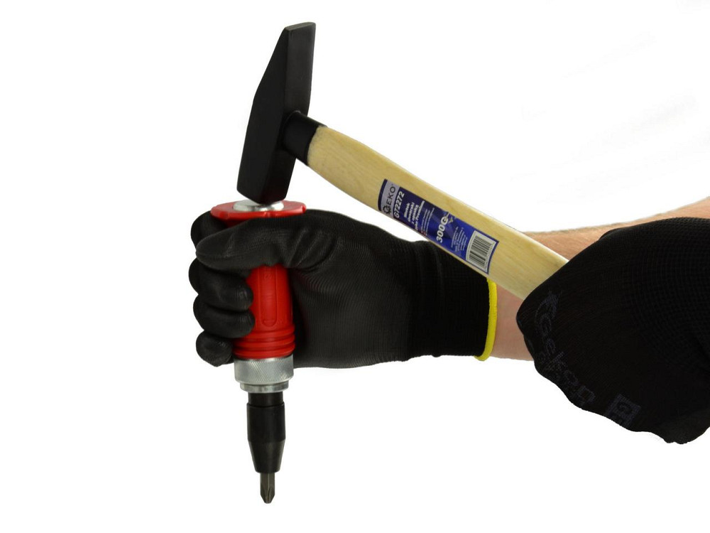 Викрутка ударно-поворотна "GeKo" з бітами, комплект  7 штук Киев - изображение 6