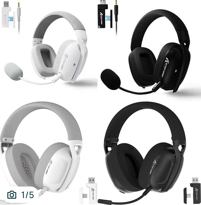 НОВІ ‼️  Attack Shark L80 / L80 Pro Білий , Чорний колір. Харків - фото 5