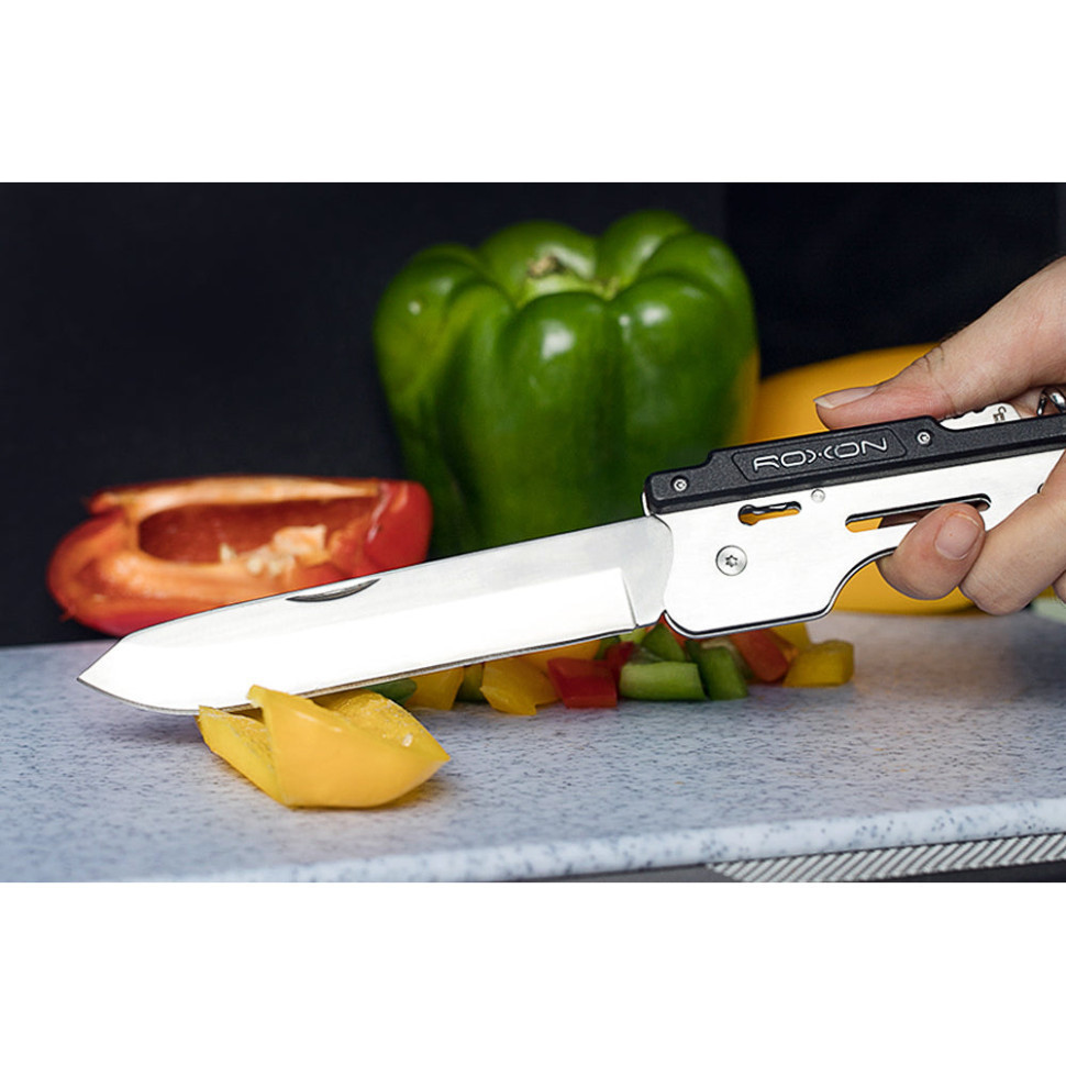 Мультитул для барбекю Roxon S601, фиолетовый Киев - изображение 6