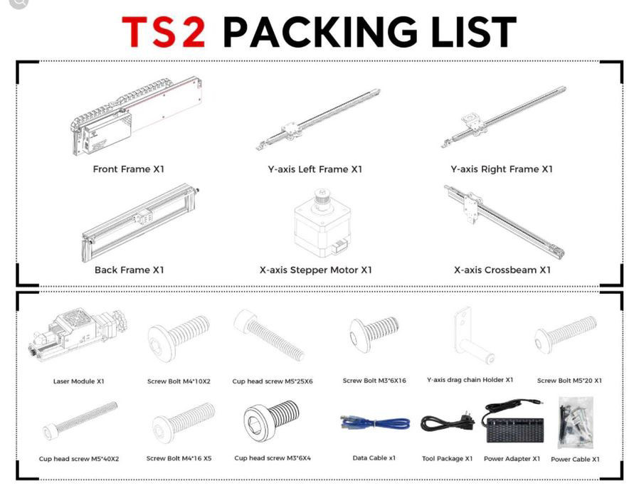 Лазерний гравер TWOTREES TS2 Київ - фото 8
