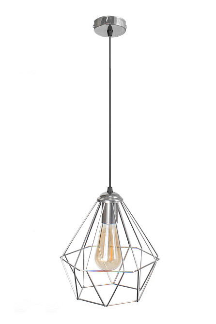 Люстра з підвісними плафонами лофт Е27 Sierra NL 0537 CR Київ - фото 1