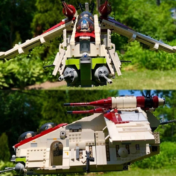 Конструктор Lego 1в1 Star Republic Gunship 75021 Space 1244 +деталей. Харьков - изображение 5