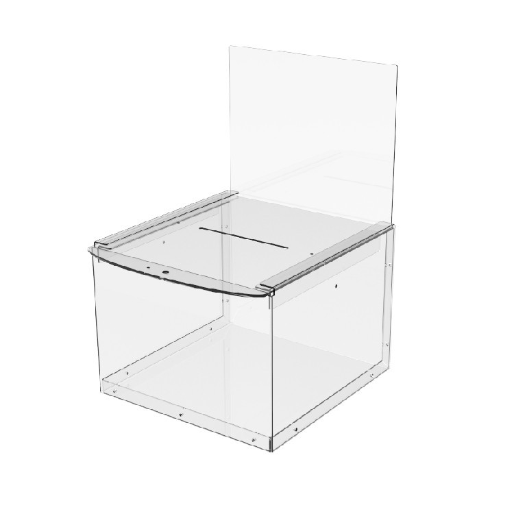 Скринька для пожертвувань EKOSTAR із замком 200х200х150/300 Київ - фото 2