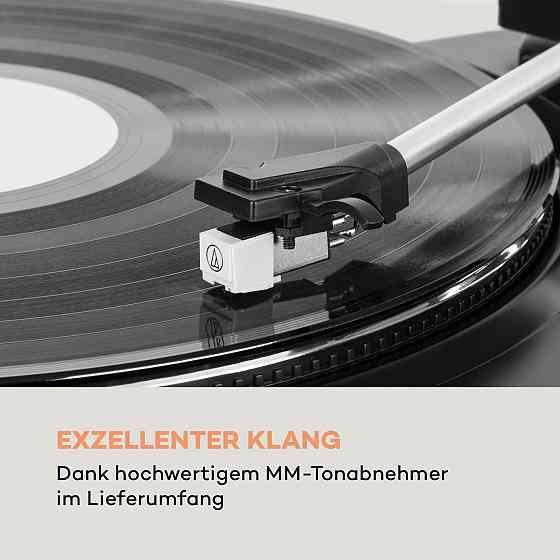 Повністю автоматичний програвач Fullmatic USB-передпідсилювач чорний Чорний (Німеччина, читати опис) Рівне