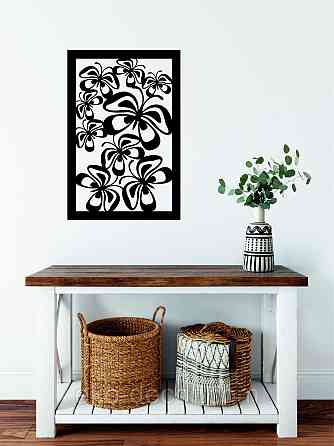 Декоративне настінне 3D Панно «Метелики» Декор на стіну з об'ємом Київ