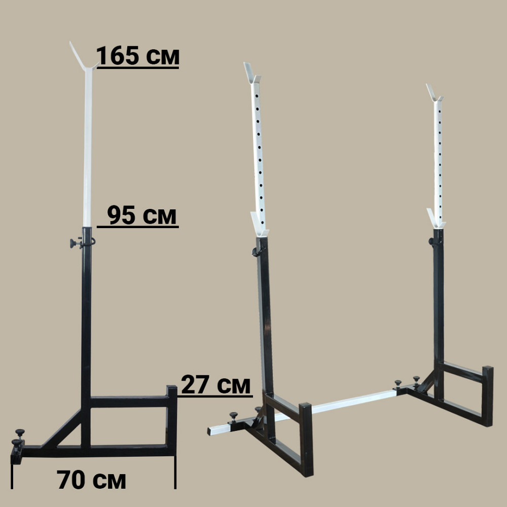 Скамья для жима регулируемая + стойки под штангу Киев - изображение 7