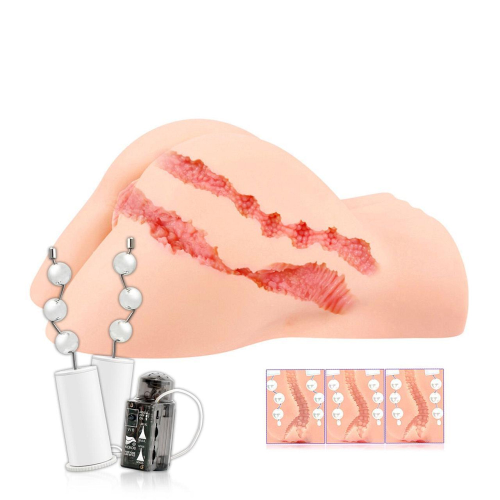 Мастурбатор Kokos Hera Hip Real 2WayPlus с вибрацией и массажем Sex Aura Киев - изображение 5