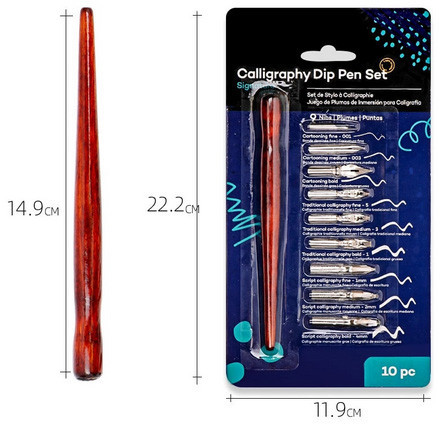 Перо для каліграфії дерево Київ - фото 3