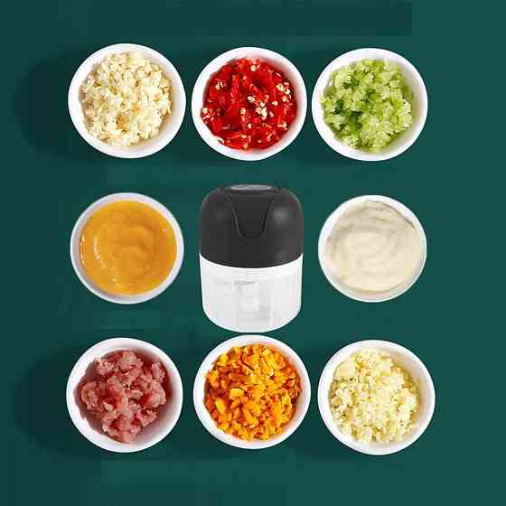 Міні подрібнювач для кухні від USB,250мл,Чорний SBR Київ