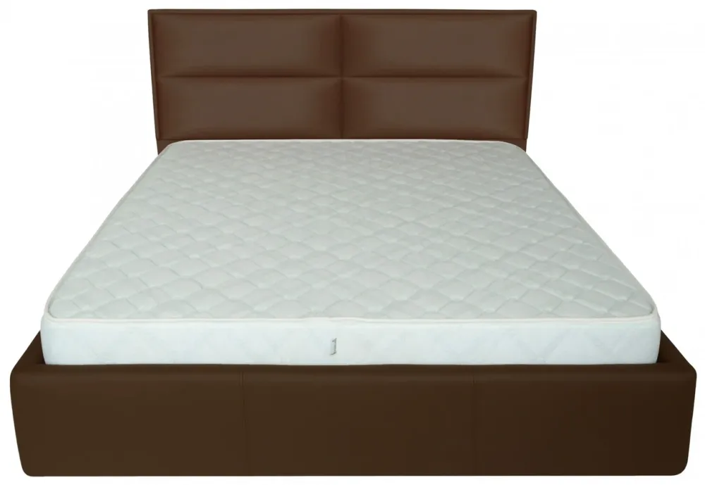 Кровать Двуспальная Sheffield Comfort 160 х 190 см Fly 2231 A1 С подъемным механизмом и нишей для белья Темно-коричневый Киев - изображение 2