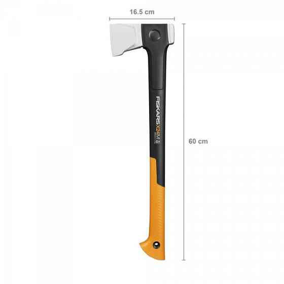 Сокира - колун з чохлом Fiskars "X-Series X24 M Splitting" (1069106) Сталь Нововолинськ
