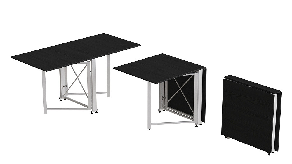 Стіл-книга трансформер Оріон 2 Ferrum-decor 750x1520x730 Білий метал ДСП Сосна Кембра 16 мм (FRD-104592) Дніпро - фото 2