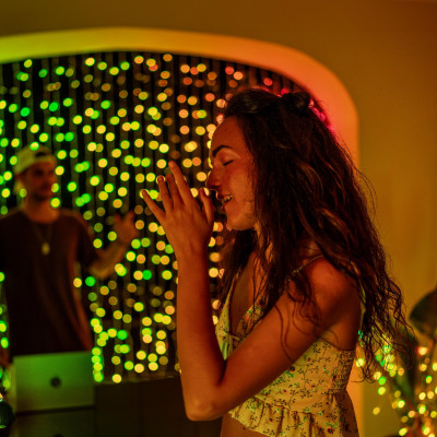 Гірлянда Twinkly Smart LED Dots 200 RGB LED Lights String, Clear Wire, Plug, IP44 10м (TWD200STP-TEU) Вінниця - фото 6