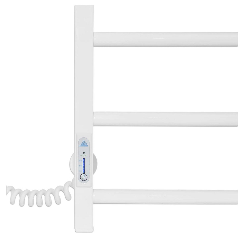 Електрична рушникосушка Laris Зебра Горизонт ЧК6 1000Х600 Е біла Київ - фото 5