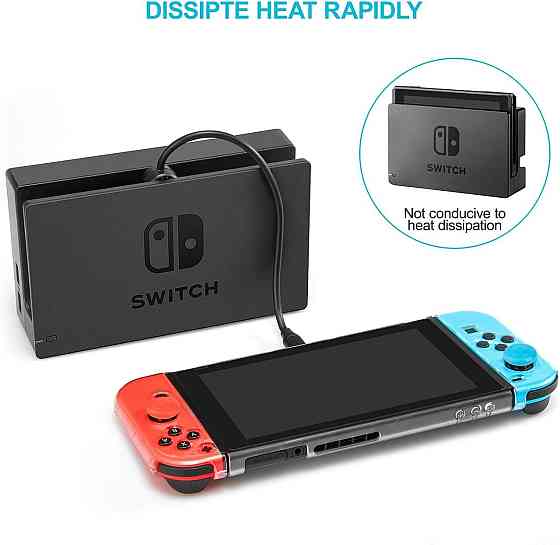 Аксессуары для Nintendo Switch 19-в-1 – чехол, зарядная станция, подставка, руль, грипсы, стекло, ка Киев