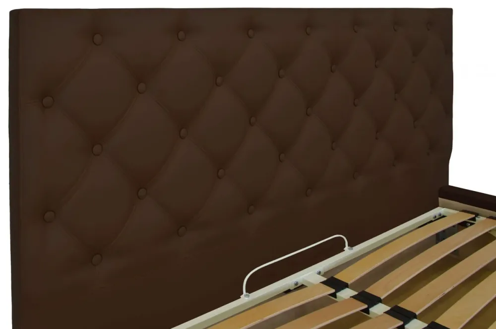 Кровать Coventry Comfort 140 х 190 см Fly 2231 A1 С подъемным механизмом и нишей для белья Темно-коричневый Киев - изображение 3