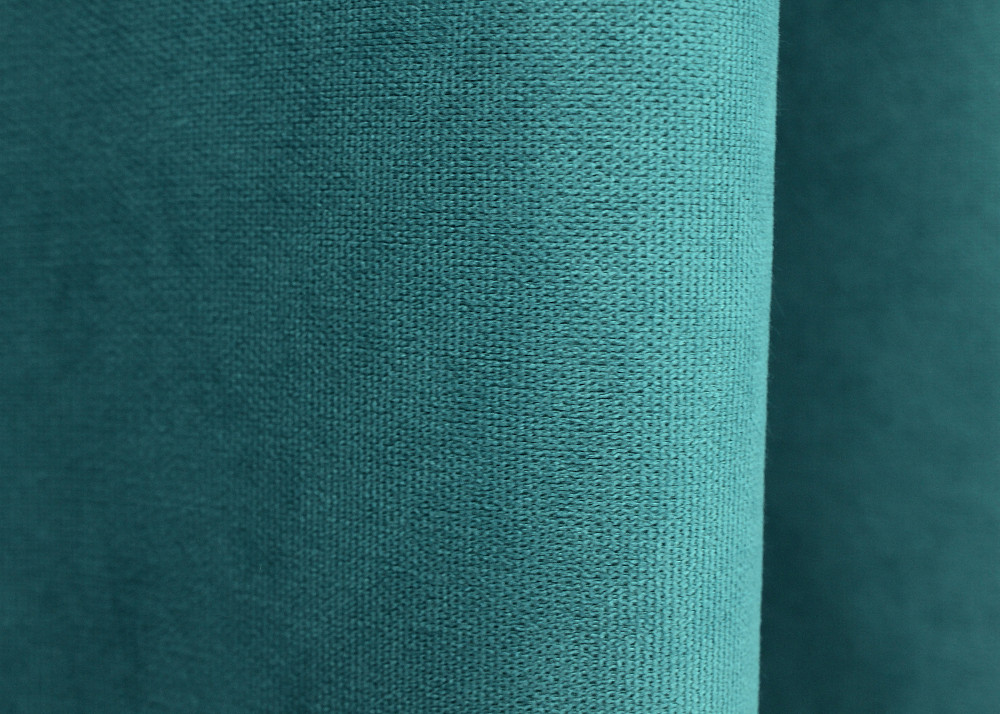 Комплект коротких штор VR-Textil Мікровелюр Petek № 1492ш Бірюзовий 130х170 см 2 шт (35-0214) Київ - фото 6