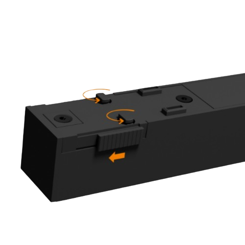 LED Світильник магнітний трековий 21W 4000К 48V чорний VL-TRMS-LD460B Videx Житомир