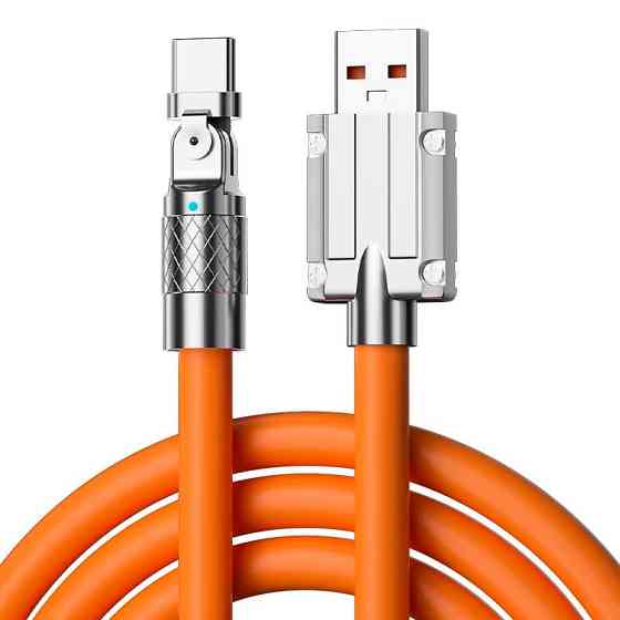 Зарядний кабель USB Type-C із обертанням на 180 градусів Запоріжжя