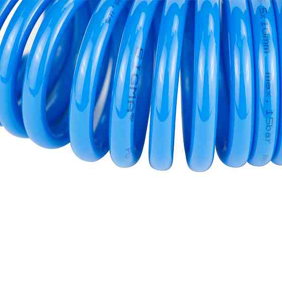 Sigma Шланг спиральный полиуретановый (PU) 5м 6.5×10мм SIGMA (7012111) Киев