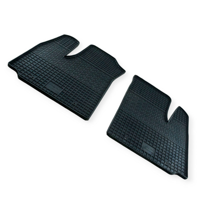 Килимки Фіат Doblo I (2000-2010) борт 1 см, євроклітина, передні Polytep салону Мукачево - фото 1