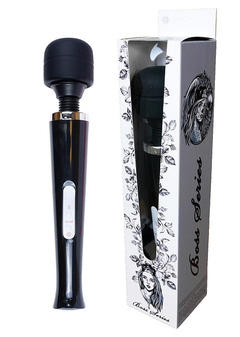 Вибромассажер Massager Wand USB Black 10 Function Sex Aura Киев - изображение 1
