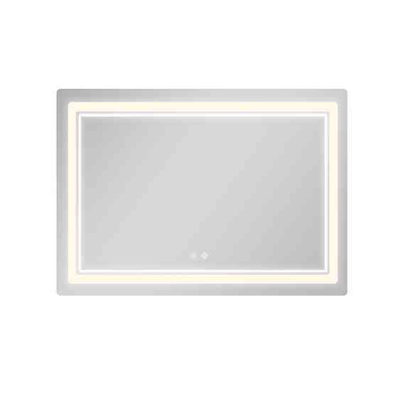 Дзеркало Qtap Cardinal (CA2) 1200х800 з LED-підсвіткою Touch, з антизапотіванням, з димером, темп. кольору (3000-6500K) Київ