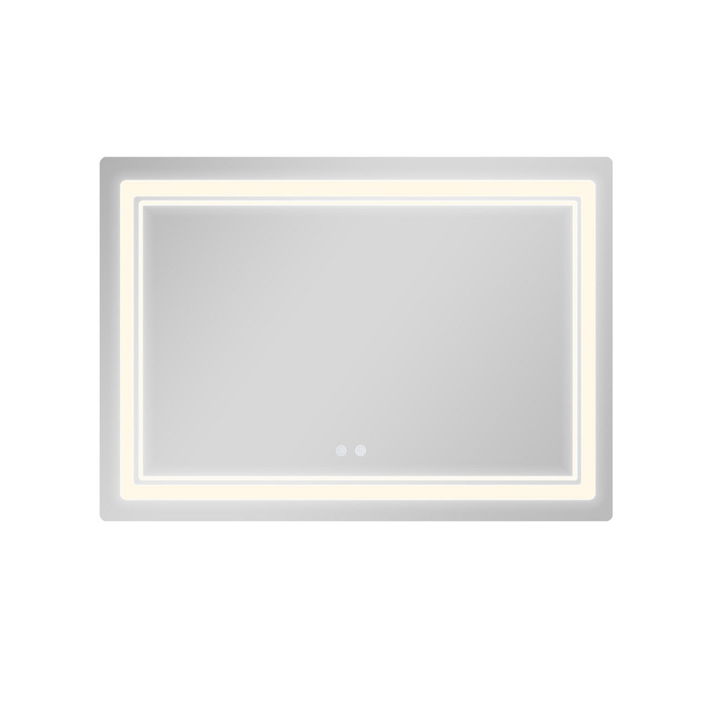 Дзеркало Qtap Cardinal (CA2) 1200х800 з LED-підсвіткою Touch, з антизапотіванням, з димером, темп. кольору (3000-6500K) Київ - фото 6