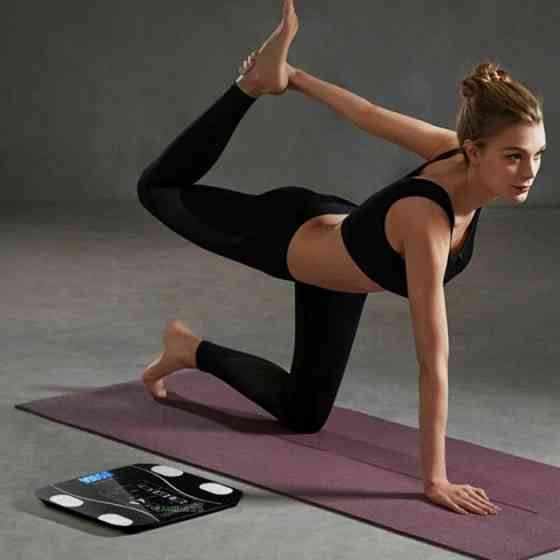 Умные напольные смарт весы TY-EB619 Bluetooth подключение к телефону Київ