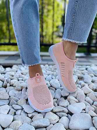 Fashion Жіночі сліпони рожеві FASHION 308-307 весна-літо / Мокасини сітка літні р. 39 Коломия