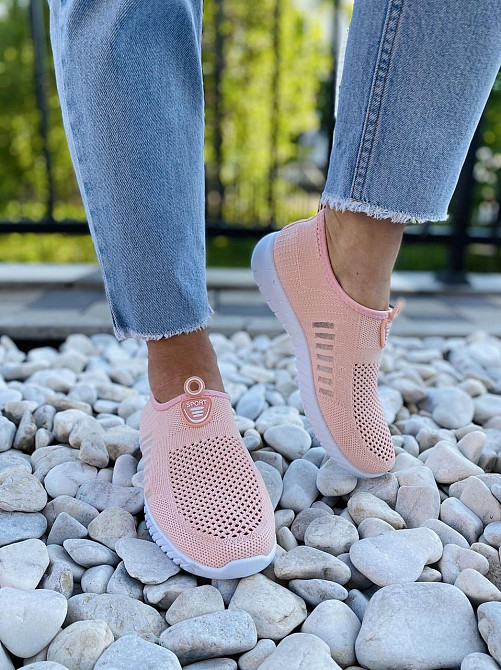 Fashion Жіночі сліпони рожеві FASHION 308-307 весна-літо / Мокасини сітка літні р. 39 Коломия - фото 3