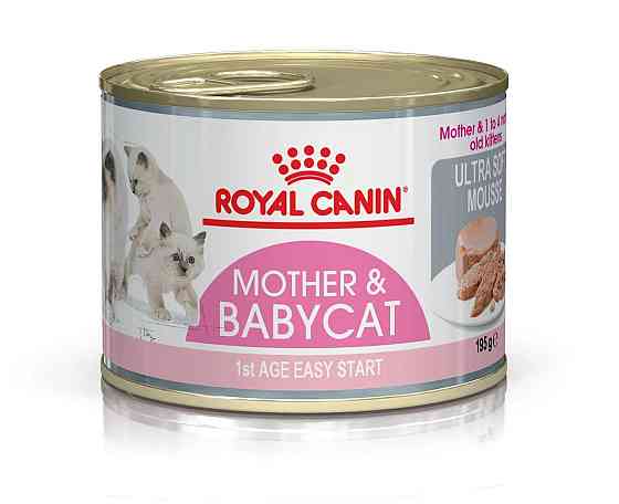 Royal Canin Mother Babycat Ultra Soft Mousse 12 шт (Роял Канін Мазер Бебікет) вологий корм для вагітних кішок Запоріжжя