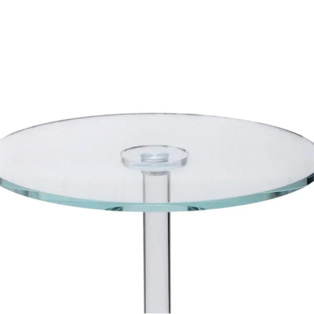 Тортовница стеклянная на высокой ножке 30×50 см круглая подставка для торта, капкейков HP-4-87S Киев - изображение 2