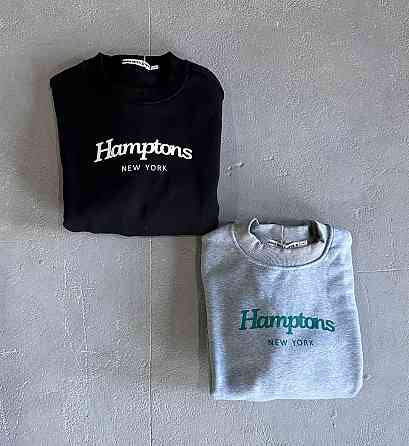 Женский теплый базовый оверсайз свитшот трехнитка на флисе + рибана Черный Одесса