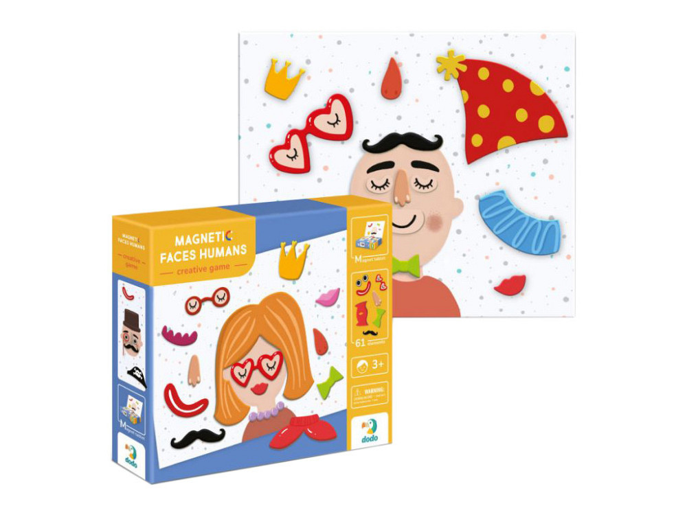 Гра дитяча Dodo Магнітні Обличчя 61 магнітний елемент (200208) Чернигов - изображение 1